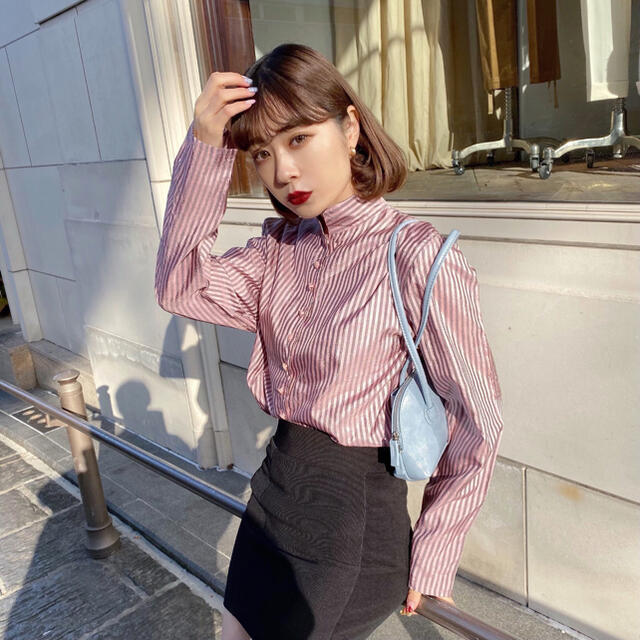 Vintage stripe blouseの通販 by maya0317's shop｜ラクマ