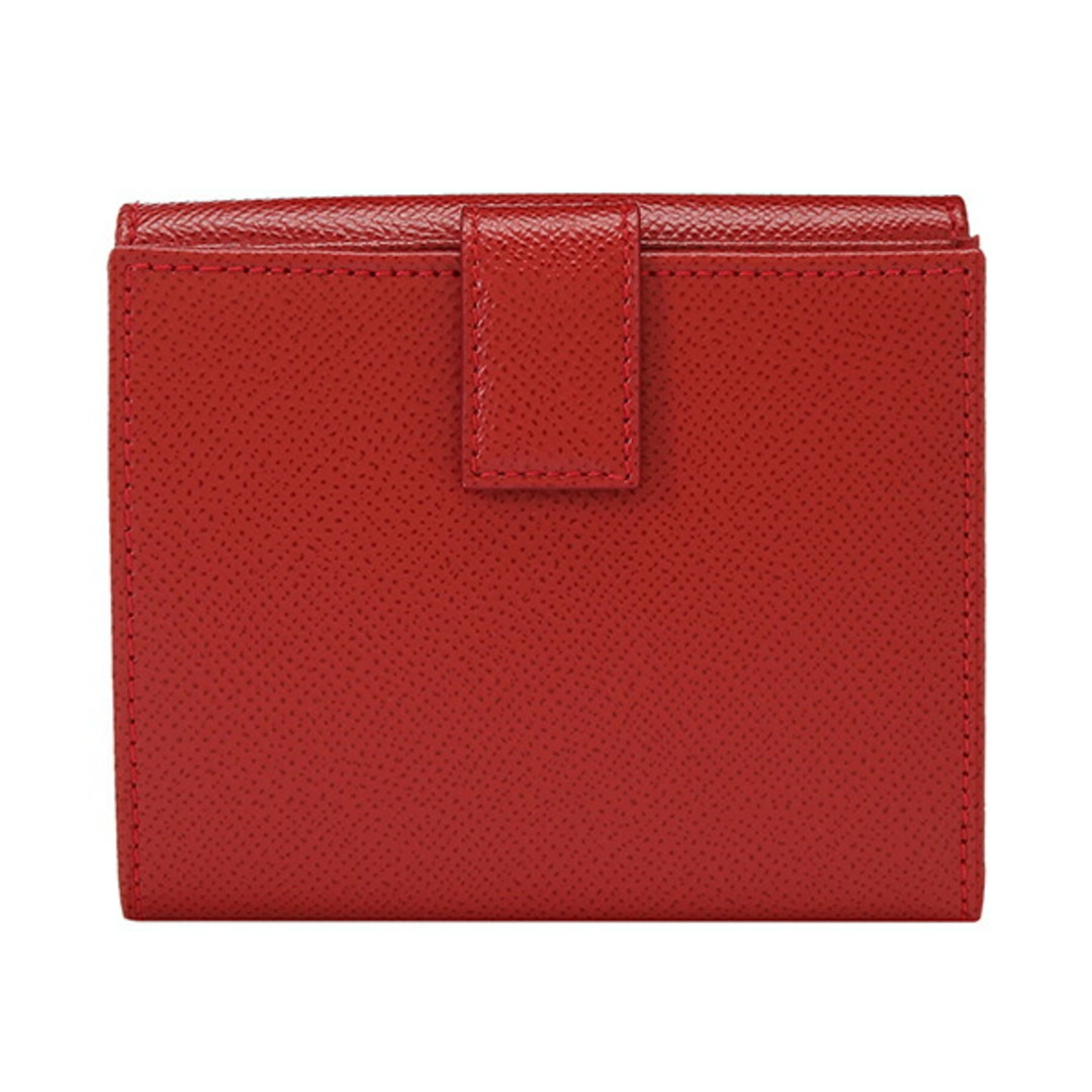 Ferragamo(フェラガモ)の新品 フェラガモ FERRAGAMO 2つ折り財布 ウォレット レッド 赤 レディースのファッション小物(財布)の商品写真