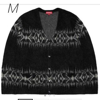 シュプリーム(Supreme)のSupreme Abstract Stripe Cardigan "Black"(カーディガン)