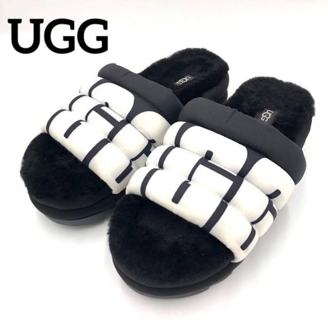 UGG - 『UGG』アグ (25cm)マキシ スライド ロゴサンダルの通販 by