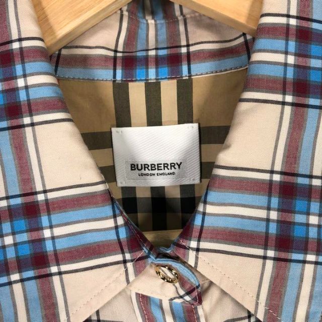 BURBERRY(バーバリー)の『BURBERRY』バーバリー (M) 切り替え ノバチェックシャツ レディースのトップス(シャツ/ブラウス(長袖/七分))の商品写真