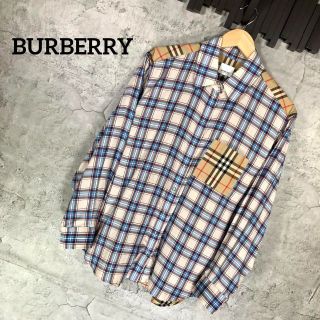 バーバリー(BURBERRY)の『BURBERRY』バーバリー (M) 切り替え ノバチェックシャツ(シャツ/ブラウス(長袖/七分))