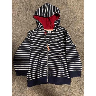 プチバトー(PETIT BATEAU)のプチバトー　パーカー　108㎝(ジャケット/上着)