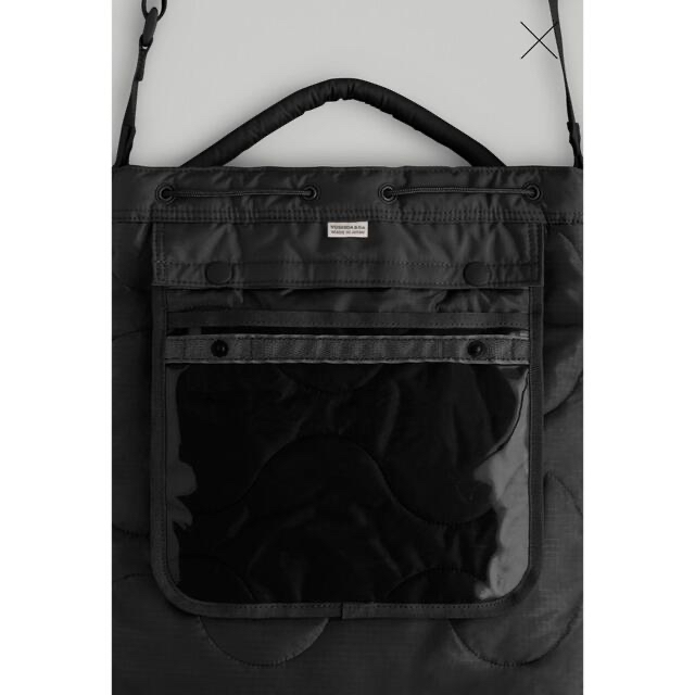 HYKE(ハイク)の【L】新品未使用 未開封 HYKE PORTER 2WAY TOOL BAG 黒 メンズのバッグ(ショルダーバッグ)の商品写真