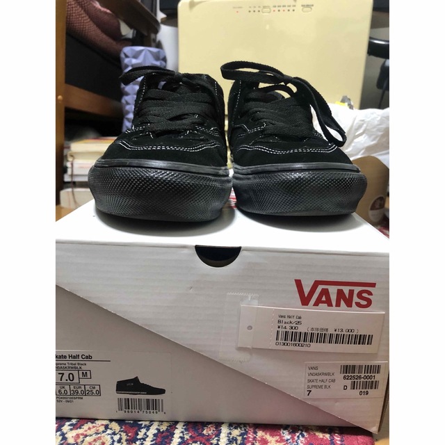 Supreme vans FW21 Half Cab black 25cm