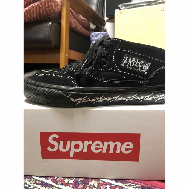 Supreme vans FW21 Half Cab black 25cm