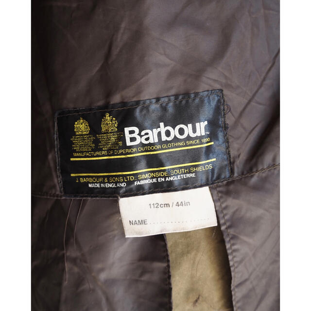 Barbour(バーブァー)のVintage Barbour "3/4 Coat" 2ワラント 80's メンズのジャケット/アウター(ブルゾン)の商品写真