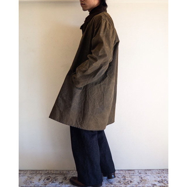 Barbour(バーブァー)のVintage Barbour "3/4 Coat" 2ワラント 80's メンズのジャケット/アウター(ブルゾン)の商品写真