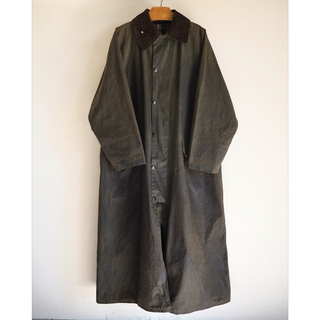 Vintage Barbour "BURGHLEY" 2ワラント c42(トレンチコート)