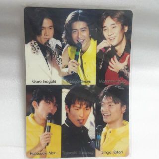 SMAP　スマップ　下敷き　1枚(アイドルグッズ)