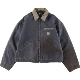 カーハート(carhartt)の古着 カーハート Carhartt デトロイトジャケット ダック地ワークジャケット USA製 メンズXL ヴィンテージ /eaa296831(その他)