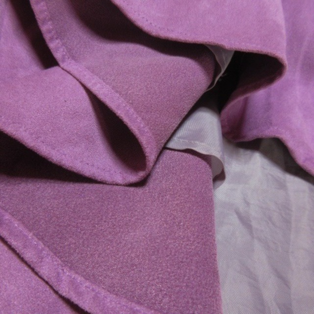 Apuweiser-riche(アプワイザーリッシェ)のアプワイザーリッシェ スカート スエード フレア ミモレ ロング ベルト 1 紫 レディースのスカート(ロングスカート)の商品写真