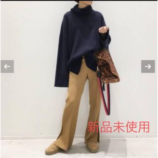 アパルトモンドゥーズィエムクラス(L'Appartement DEUXIEME CLASSE)の【新品】L'Appartement Side Slit Pants(カジュアルパンツ)