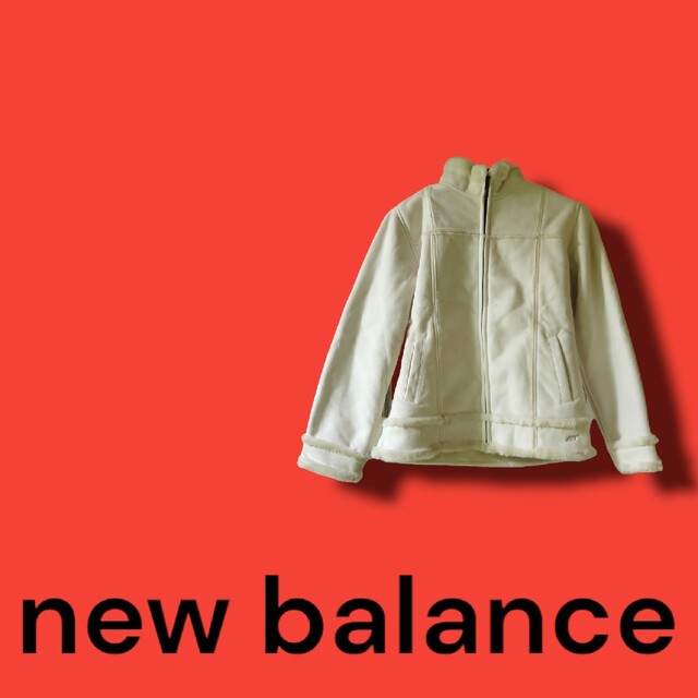 New Balance(ニューバランス)のニューバランス　ジャケット　裏起毛（スゥェード）フリーサイズ　数カ所シミ メンズのジャケット/アウター(その他)の商品写真