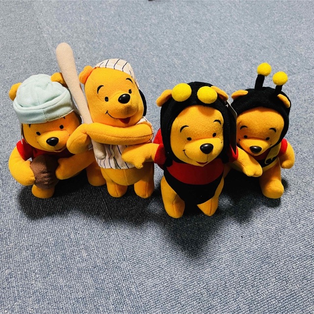 ディズニー クマのプーさん ぬいぐるみ 4点セット 限定品