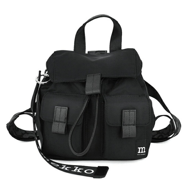 約-gBLACK本体新品 マリメッコ Marimekko リュックサック EVERYTHING BACKPACK S SOLID ブラック