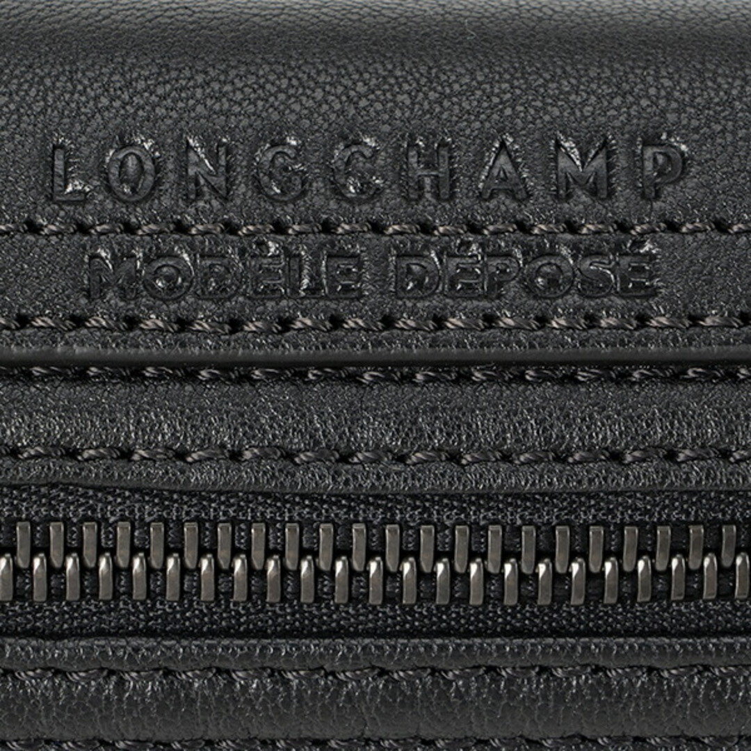 LONGCHAMP(ロンシャン)の新品 ロンシャン LONGCHAMP ショルダーバッグ ル プリアージュ キュイール ノワール レディースのバッグ(ショルダーバッグ)の商品写真