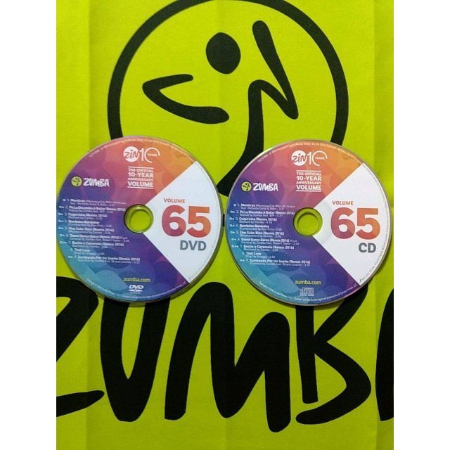 Zumba - ZUMBA ズンバ ZIN65 CD＆DVD インストラクター専用の通販 by ...