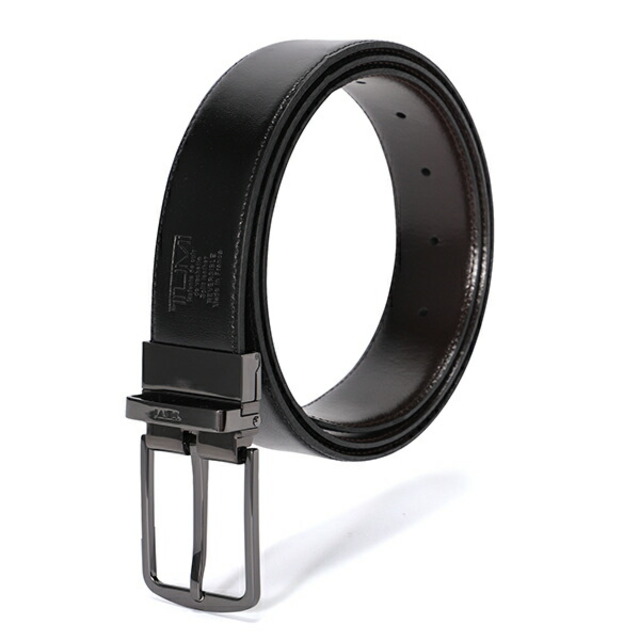 TUMI(トゥミ)の新品 トゥミ TUMI ベルト レザー ブラック 95 メンズのファッション小物(ベルト)の商品写真