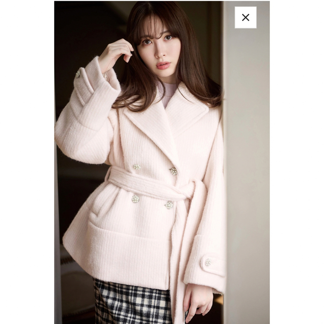 【Herlipto】Odette Wool-Blend Coat