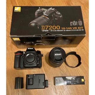 ナチュラルネイビー 美品 Nikon D7200 18-140 VR KIT - 通販