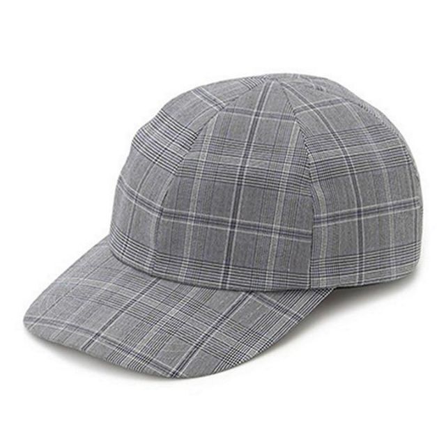 SNIDEL(スナイデル)の新品♡スナイデル♡チェックキャップ グレーxブルー SNIDEL 帽子 レディースの帽子(キャップ)の商品写真