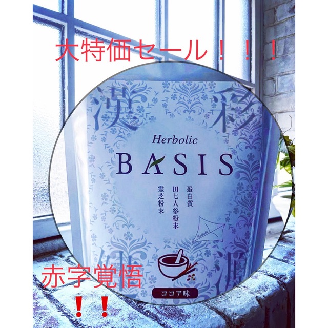 漢方プロテイン HERBOLIC BASIS の通販 by ラマー's shop｜ラクマ