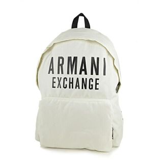 アルマーニエクスチェンジ(ARMANI EXCHANGE)の新品 アルマーニ ARMANI EXCHANGE リュックサック ホワイト(バッグパック/リュック)