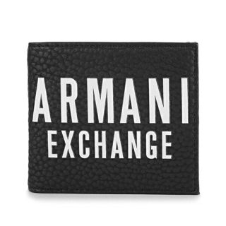 アルマーニエクスチェンジ(ARMANI EXCHANGE)の新品 アルマーニ ARMANI EXCHANGE 2つ折り財布 ブラック(折り財布)