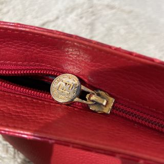 FENDI - フェンディ ショルダーバッグ パイソン レザー レッド赤
