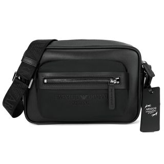 エンポリオアルマーニ(Emporio Armani)の新品 アルマーニ EMPORIO ARMANI ショルダーバッグ ブラック 黒(ショルダーバッグ)