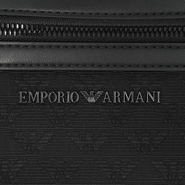 新品 アルマーニ EMPORIO ARMANI ウエストバッグ・ボディバッグ ブラック 黒 6