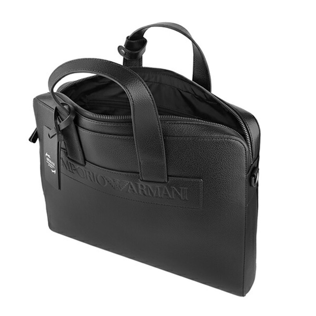 新品 アルマーニ EMPORIO ARMANI ブリーフケース ネロ 3