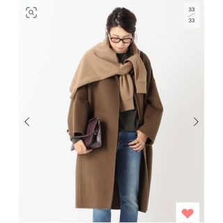 ドゥーズィエムクラス(DEUXIEME CLASSE)の【専用】ドゥーズィエムクラス　Double Sweater キャメル　日本製(ニット/セーター)