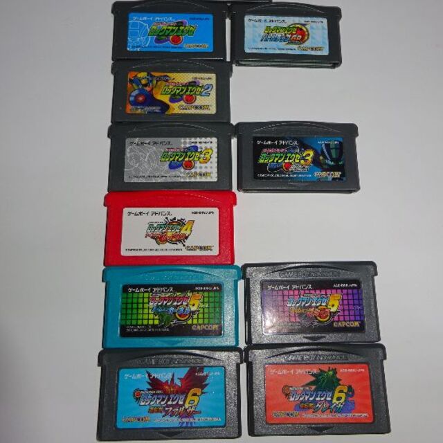 最終値下げ GBA ロックマンエグゼシリーズ ソフト