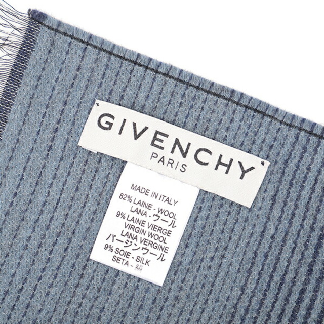 新品 ジバンシイ GIVENCHY マフラー・ストール ブライダル ロゴ スカーフ ブラック 黒