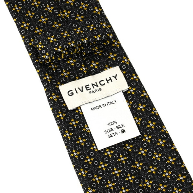 GIVENCHY(ジバンシィ)の新品 ジバンシイ GIVENCHY ネクタイ ナロータイ イエロー メンズのファッション小物(ネクタイ)の商品写真