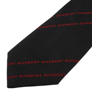 ジバンシィ(GIVENCHY)の新品 ジバンシイ GIVENCHY ネクタイ ナロータイ ブラック/レッド(ネクタイ)