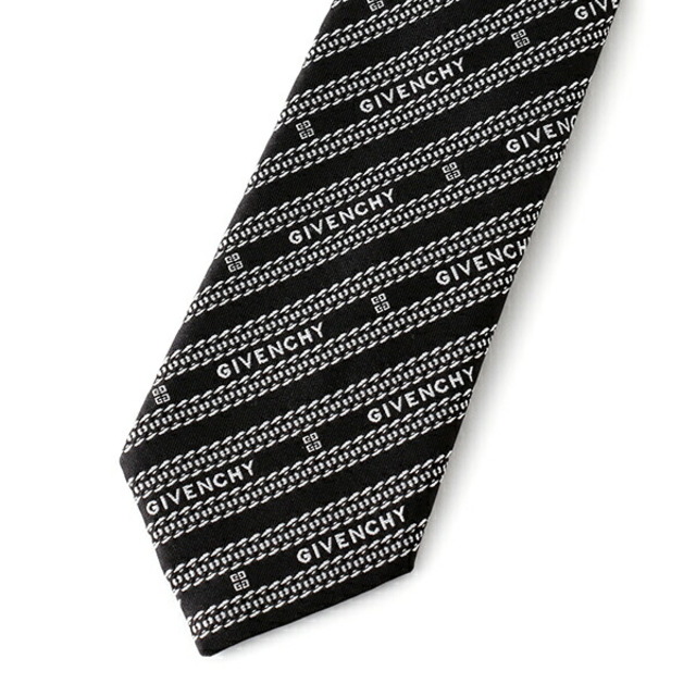 新品 ジバンシイ GIVENCHY ネクタイ ナロータイ ブラック