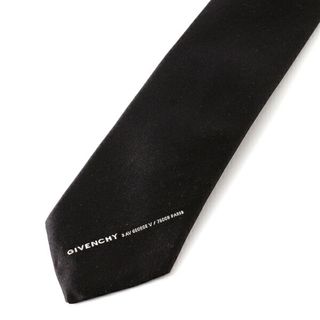 ジバンシィ(GIVENCHY)の新品 ジバンシイ GIVENCHY ネクタイ ナロータイ ブラック(ネクタイ)