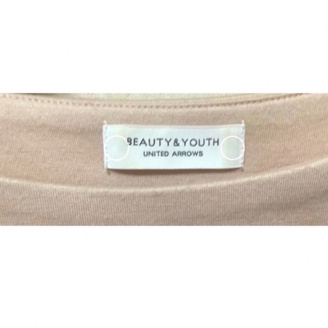 BEAUTY&YOUTH UNITED ARROWS(ビューティアンドユースユナイテッドアローズ)のBEAUTY&YOUTH プルオーバー カットソー ピンク レディースのトップス(Tシャツ(長袖/七分))の商品写真
