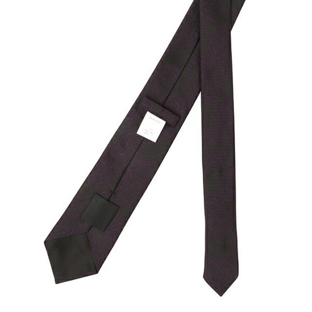 GIVENCHY(ジバンシィ)の新品 ジバンシイ GIVENCHY ネクタイ レギュラータイ ブラック 黒 パープル 紫 メンズのファッション小物(ネクタイ)の商品写真