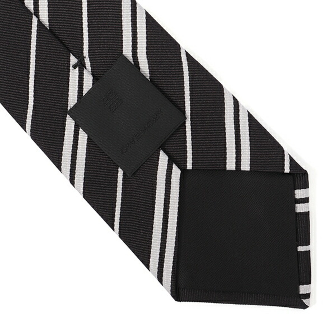 GIVENCHY(ジバンシィ)の新品 ジバンシイ GIVENCHY ネクタイ レギュラータイ ブラック メンズのファッション小物(ネクタイ)の商品写真