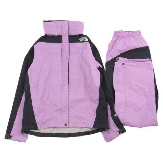 ザノースフェイス(THE NORTH FACE)のTHE NORTH FACE ノースフェイス セットアップ NPW10911 RAINTEX PLASMA レインテックス プラズマ GORE TEX ゴアテックス ナイロン ジャケット セットアップ ピンク系 S【中古】(その他)