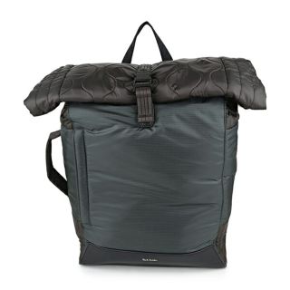 ポールスミス(Paul Smith)の新品 ポールスミス PAUL SMITH リュックサック ROLL-TOP BACKPACK ダークグレー(バッグパック/リュック)