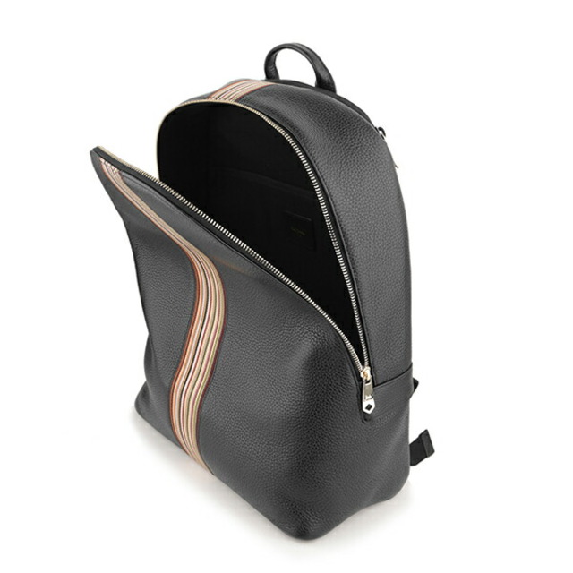 Paul Smith(ポールスミス)の新品 ポールスミス PAUL SMITH リュックサック BACKPACK ブラック メンズのバッグ(バッグパック/リュック)の商品写真