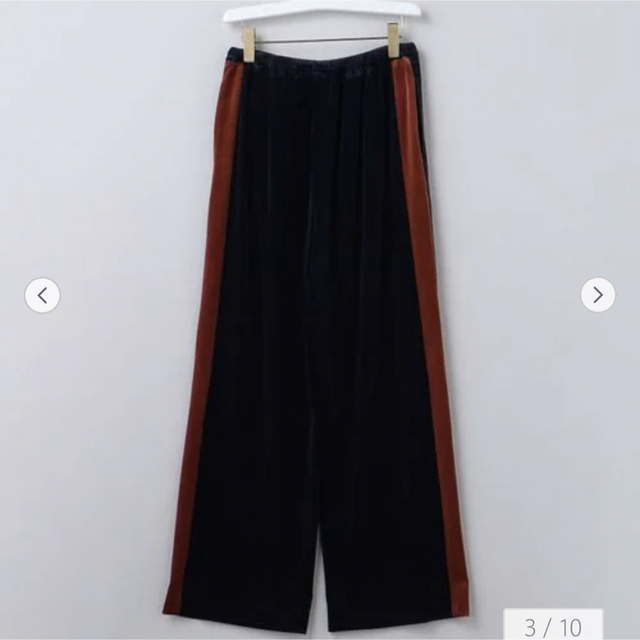 6roku ロク　ベロアパンツ　VELOUR PANTS 34 カーキ