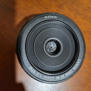 キヤノン(Canon)のCanon キヤノン EF-M22mm F2 STM ブラック(レンズ(単焦点))