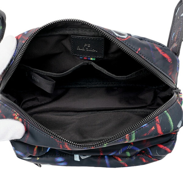 新品 ポールスミス PAUL SMITH ウエストバッグ・ボディバッグ BODYBAG ブラック