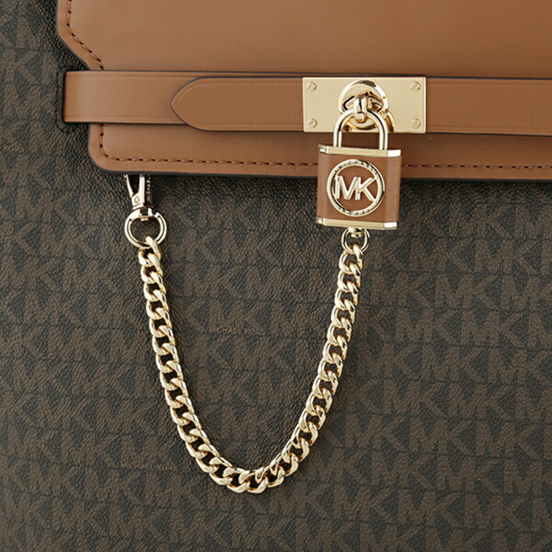 Michael Kors(マイケルコース)の新品 マイケルコース MICHAEL KORS ハンドバッグ ラージ ロゴ ベルト サッチェル レディースのバッグ(ハンドバッグ)の商品写真